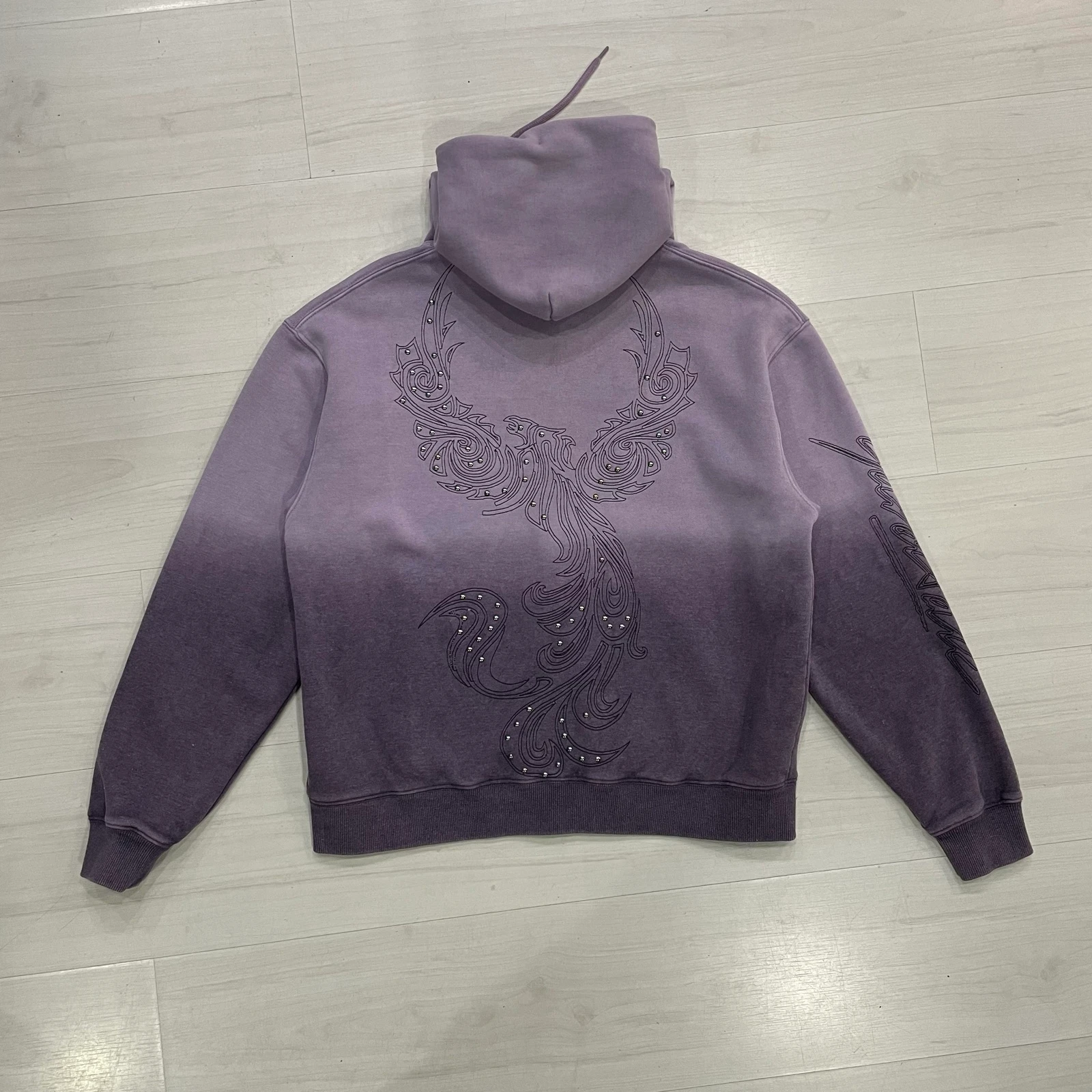 Yardsale - Ombre Zip Hoodie (Paars) – photo 5